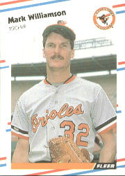 1988 Fleer Baseball Cards      574     Mark Williamson
